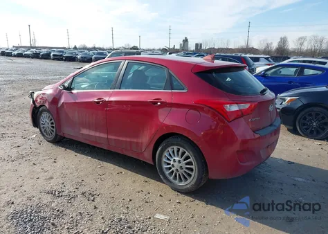 2013 Hyundai Elantra Gt z USA, uszkodzony, nr VIN KMHD35LE6DU151626
